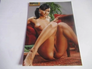 Ženský akt - Krásná dívka - Fotografie cca 17,5 x 12,5 cm