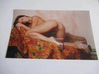 Ženský akt - Krásná dívka - Fotografie cca 20 x 12,5 cm