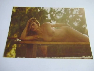 Ženský akt - Krásná dívka - Fotografie cca 18 x 12,5 cm