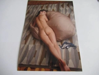 Ženský akt - Krásná dívka - Fotografie cca 18 x 12,5 cm