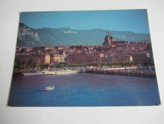 Geneve - La rade et St. Pierre - Švýcarsko