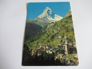 Zermatt - Matterhorn, Mt. Cervin - Švýcarsko