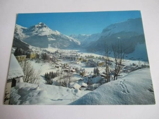 Engelberg mit Hahnen - Švýcarsko