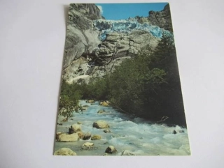 Oberer Grindelwaldgletscher. Schw. Lütschine - Švýcarsko