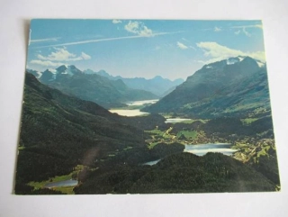 Blick von Muottas Muragl - Švýcarsko