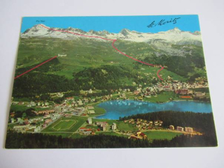 St. Moritz - Švýcarsko