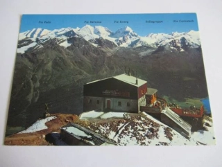 Blick von der Endstation der Luffseibahn - Švýcarsko