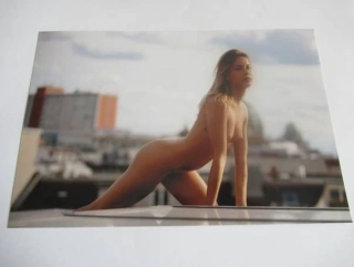 Ženský akt - Krásná dívka - Fotografie cca 18,5 x 12,5 cm