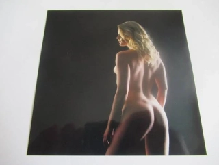 Ženský akt - Krásná dívka - Fotografie cca 12,5 x 12,5 cm