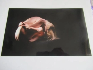 Ženský akt - Krásná dívka - Fotografie cca 20,5 x 12,5 cm