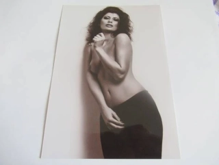Ženský akt - Krásná dívka - Fotografie cca 18 x 12,5 cm