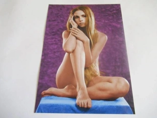 Ženský akt - Krásná dívka - Fotografie cca 17,5 x 12,5 cm