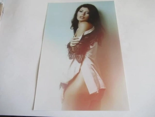 Ženský akt - Krásná dívka - Fotografie cca 19 x 12.5 cm