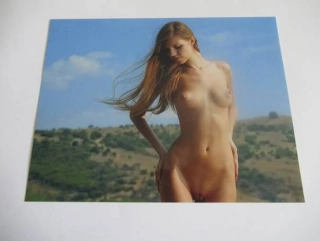 Ženský akt - Krásná dívka - Fotografie cca 16,5 x 12,5 cm