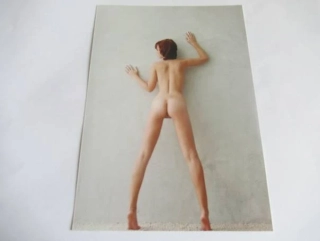 Ženský akt - Krásná dívka - Fotografie cca 18 x 12,5 cm