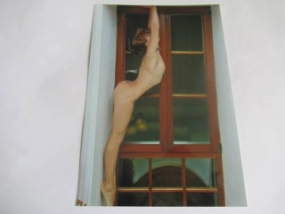 Ženský akt - Krásná dívka - Fotografie cca 18,5 x 12,5 cm
