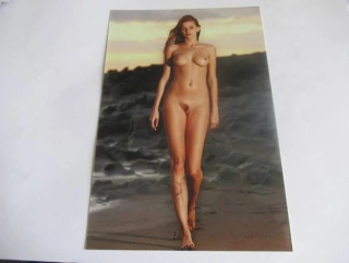 Ženský akt - Krásná dívka - Fotografie cca 18,5 x 12,5 cm