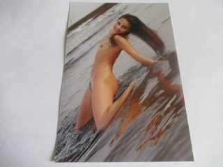 Ženský akt - Krásná dívka - Fotografie cca 18,5 x 12,5 cm