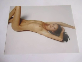 Ženský akt - Krásná dívka - Fotografie cca 17 x 12,5 cm
