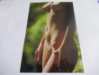 Ženský akt - Krásná dívka - Fotografie cca 18,5 x 12,5 cm