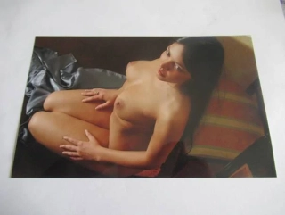 Ženský akt - Krásná dívka - Fotografie cca 20 x 12,5 cm