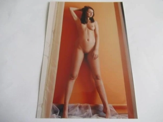 Ženský akt - Krásná dívka - Fotografie cca 18,5 x 12,5 cm