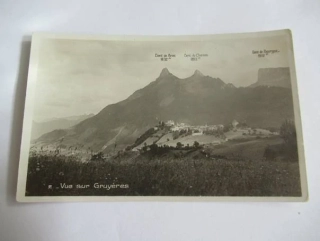 Gruyeres - Švýcarsko