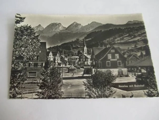 Nesslau mit Bahnhof - Švýcarsko