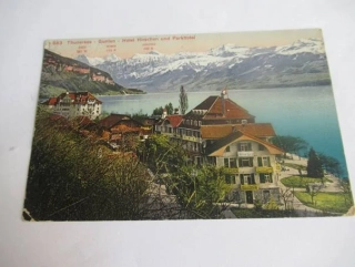 Thunersee - Gunten - Hotel Hirschen und Parkhotel - Švýcarsko