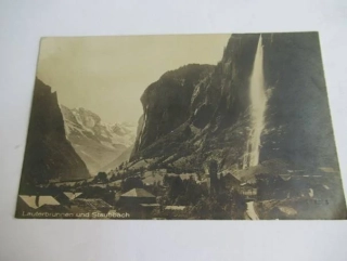 Lauterbrunnen und Staubbach - Švýcarsko