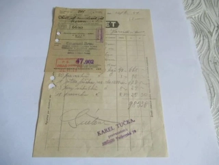 Sušice - Karel Tučka - provaznictví - 1949