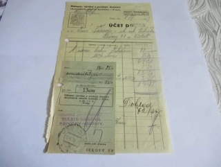 Praha - Nákupní, výrobní a prodejní družstvo zkoušených zubních techniků - 1939
