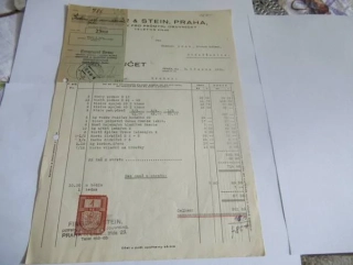 Praha - Finger & Stein - Potřeby pro průmysl obuvnický - 1940