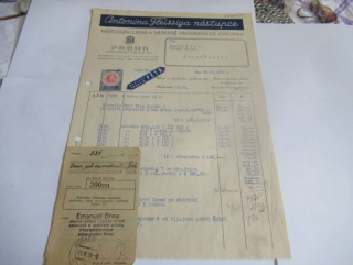 Praha - Antonína Fleissiga nástupce - Motuzy, laná a veškeré provaznické výrobky - 1939