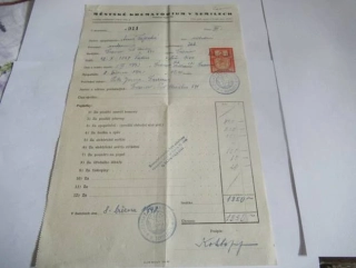 Semily - Městské krematorium - 1948