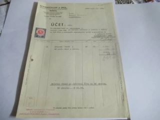 Sušice - Schwarzkopf a spol. - továrny na usně, obuv a řemeny - 1939
