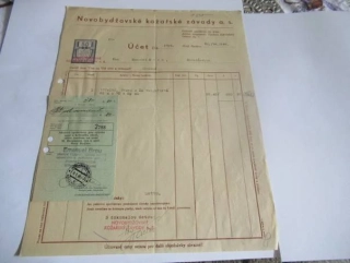 Nový Bydžov - Novobydžovské kožařské závody a. s. - 1940