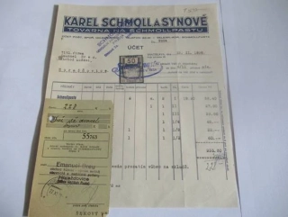 Bratislava - Karel Schmoll a synové - Továrna na schmollpastu - 1939