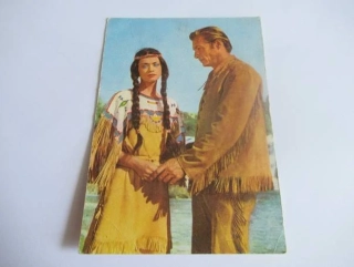 Marie Versiniová a Lex Barker - barevný dobrodružný film Vinnetou