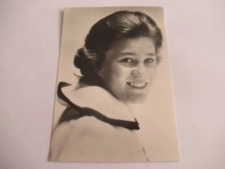 Sjoukje Dijkstrová - Holandsko - Zlatá medaile v krasobruslení žen - ZOH Innsbruck 1964