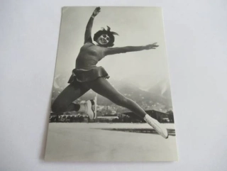 Petra Burkaová - Kanada - bronzová medaile v krasobruslení žen - ZOH Innsbruck 1964