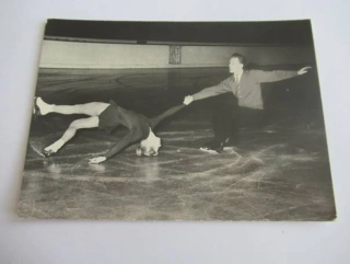 Ludmila Bělousovová a Oleg Protopopov - SSSR - Nejlepší sovětský pár v jízdě sportovních dvojic - 1963