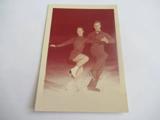 Eva a Pavel Romanovi - Mistři Evropy a světa v tancích na ledě v úboru roku 1964