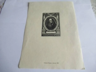 Exlibris – Knihovna University Komenského Bratislava – Vladimír Meisner – Československo, 1921 – původní dřevoryt (X2) – 20,5×14,5 cm