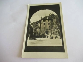 Český Krumlov - průhled na II. nádvoří