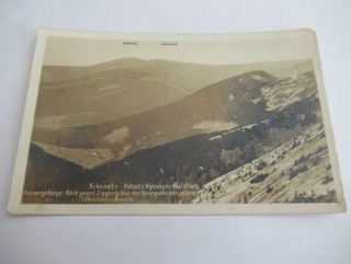 Krkonoše - pohled z Výrovky na Kozí hřbety