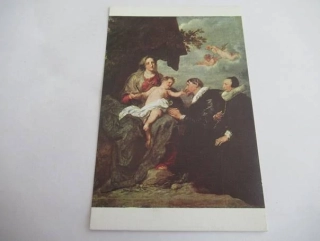 Anton Van Dyck - La Viarge aux donateurs