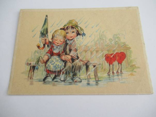 Salač - dívky v dešti