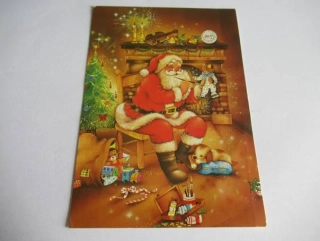 Santa s dárky