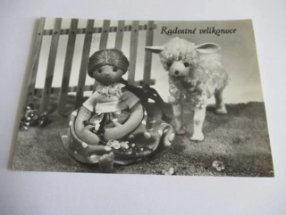 Holčička s ovečkou